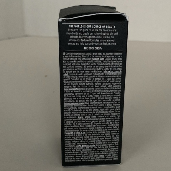 The Body Shop Himalayan Charcoal Skin Clarifying Night Peel 30ml - Picture 3 of 6